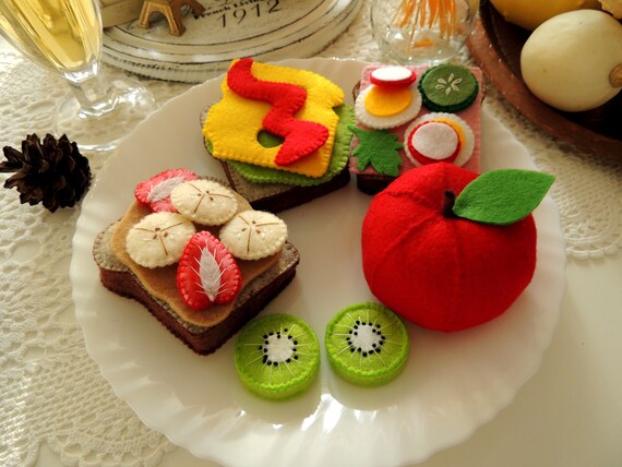 felt food sandwich set