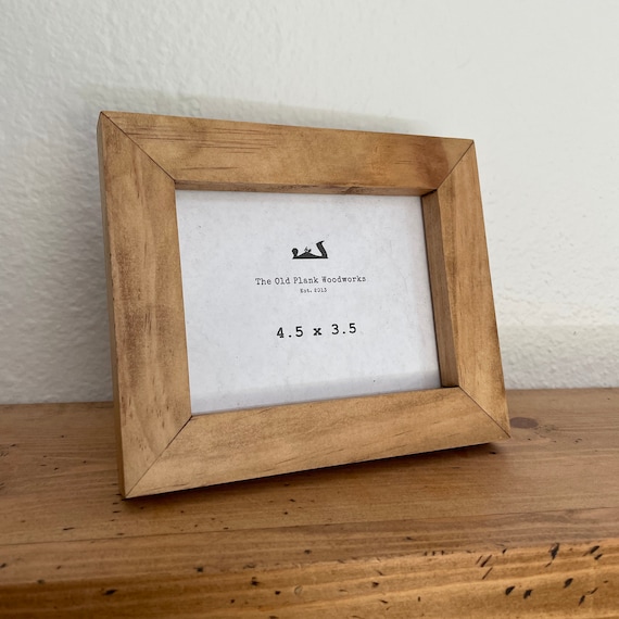 Mini Pine Picture Frame: 3.5