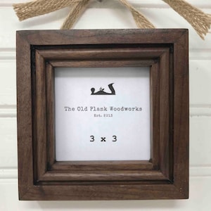 Personalised Lakadee Wooden Photo Frame 3.5x3.5 4x6 5x7 Inch