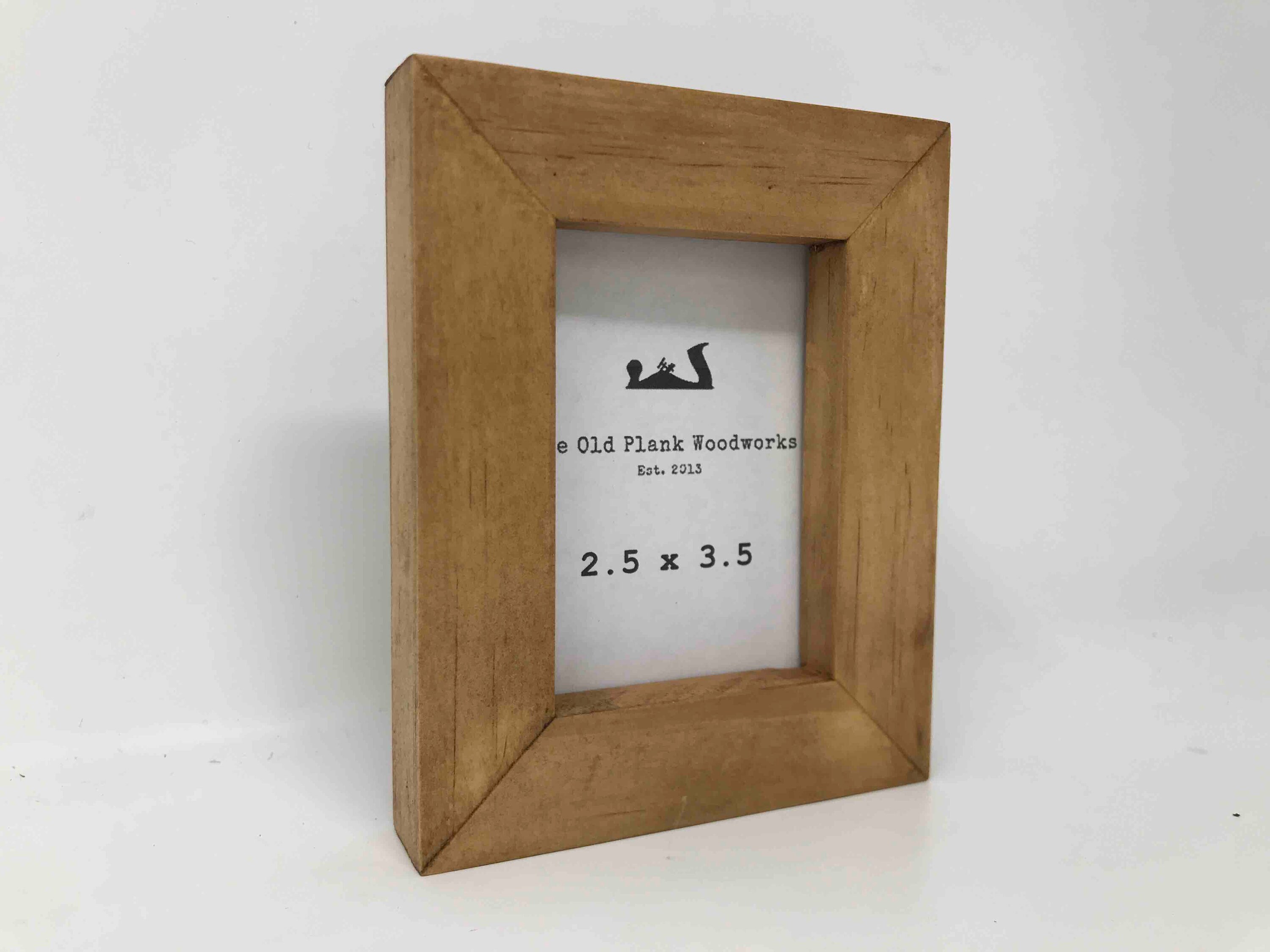 Handmade Mini Wood Picture Frames Hold 2.5 x 3.5 Pictures Etsy