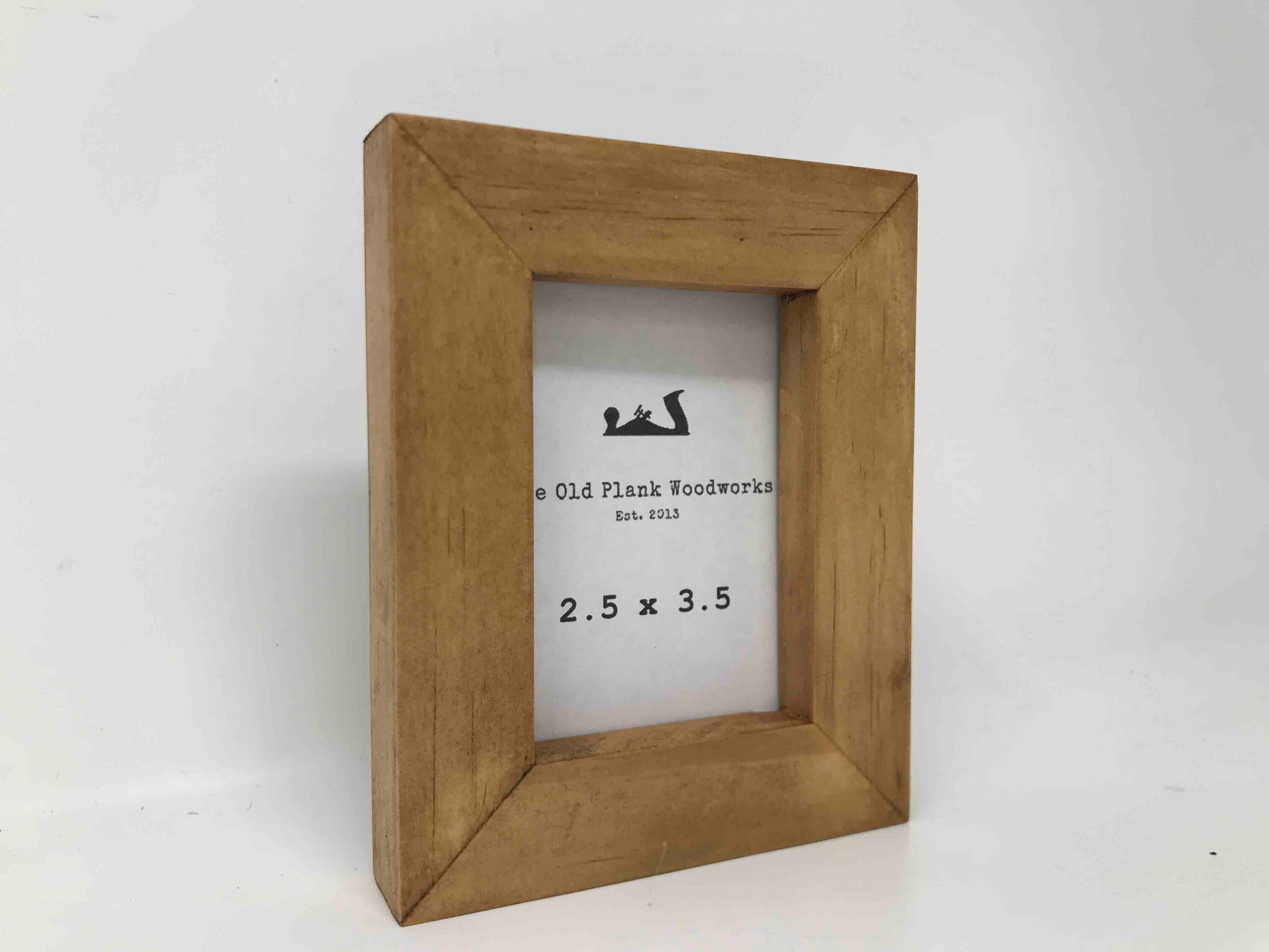2 5 X 3 5 Pine Picture Frame Free Shipping Etsy
