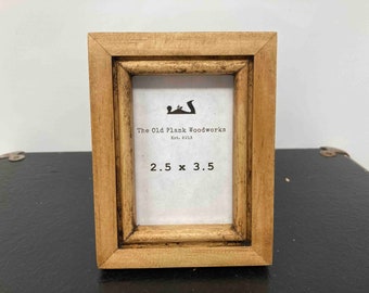 2 5 X 3 5 Pine Picture Frame Free Shipping Etsy India