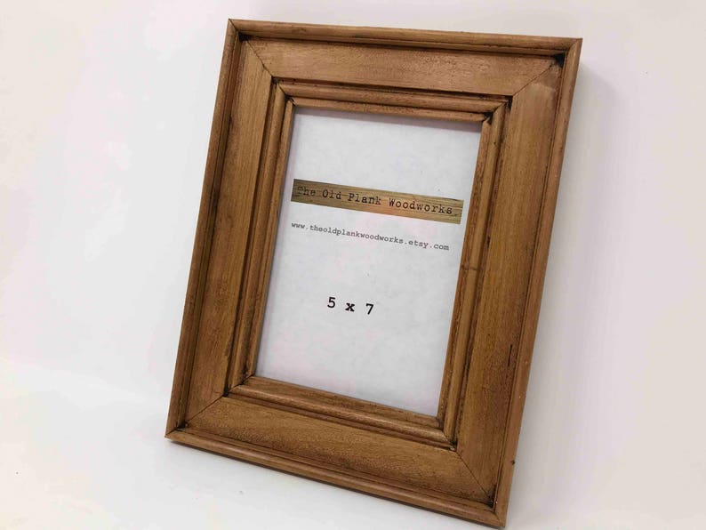 Handmade out of Alder Alder Picture Frames 5 x 7