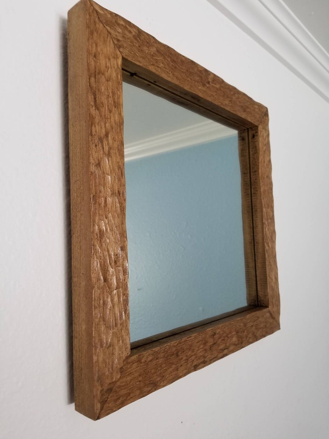 16 X 16 Carved Maple Mirror Frame FREE SHIPPING Etsy