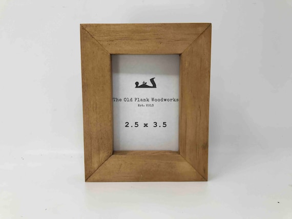 2 5 X 3 5 Pine Picture Frame Free Shipping Etsy 2 5 X 3 5 Pine Picture Frame Free Shipping Etsy