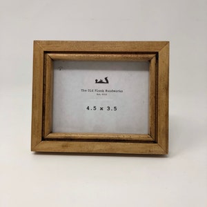 3.5" x 4.5" Mini Pine Picture Frame- FREE SHIPPING