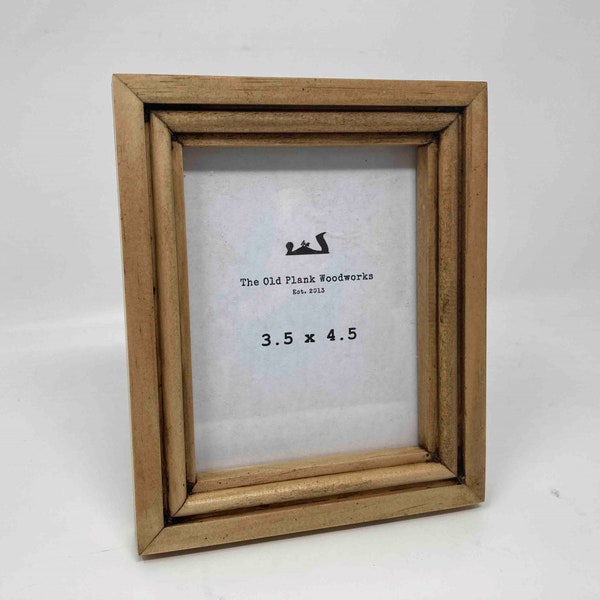 3.5" x 4.5" Pine Picture Frame - FREE SHIPPING