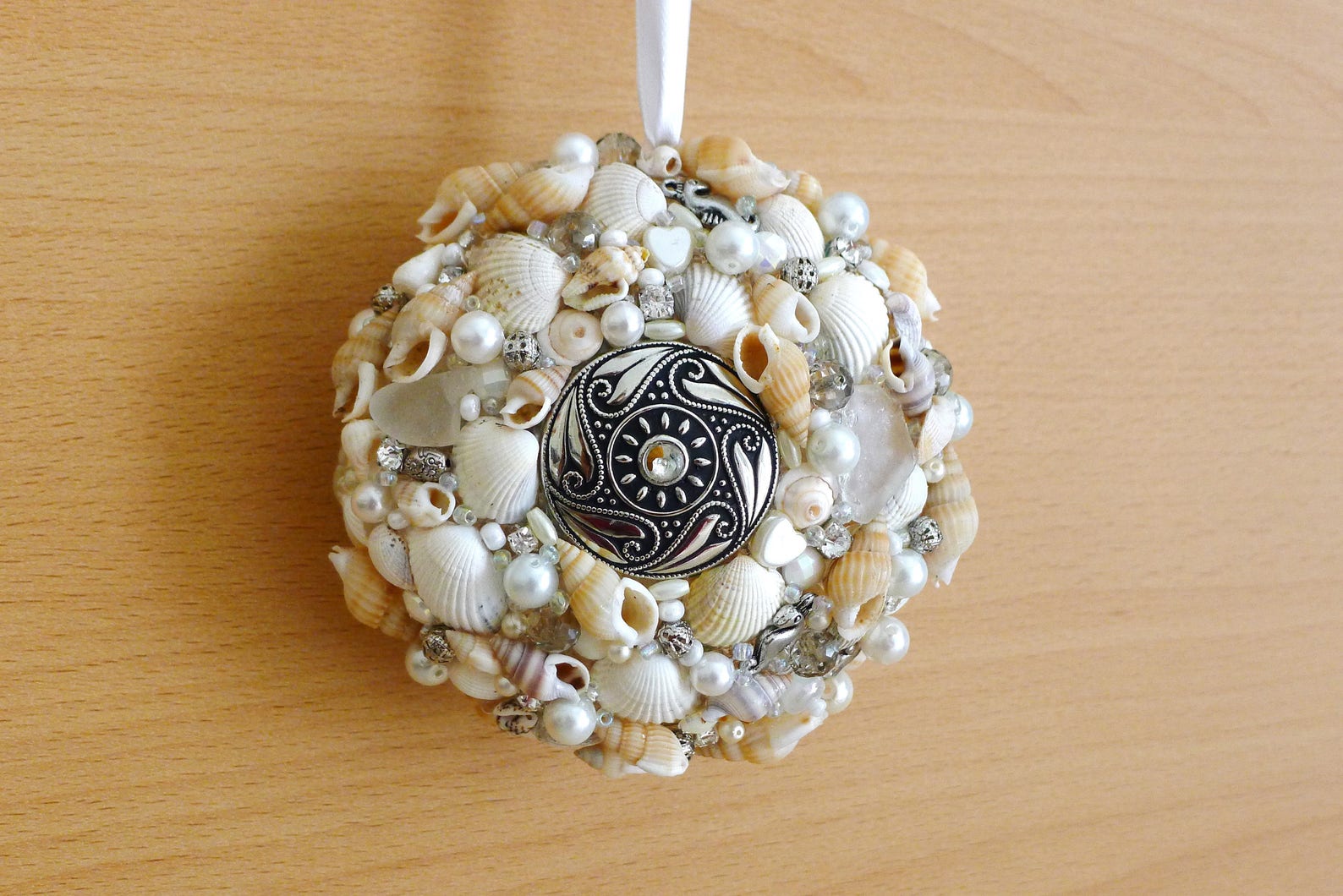 Sea Ornaments Shell Art Seaglass Decor Nautical - Etsy