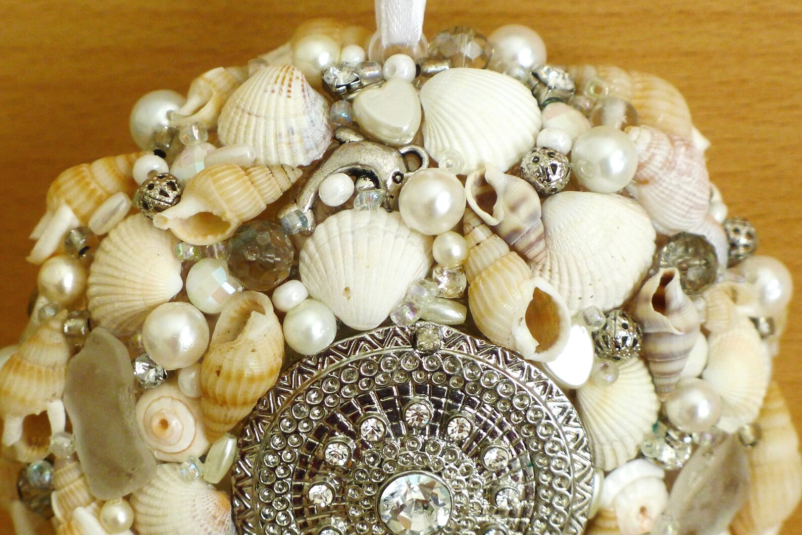 Sea Ornaments Shell Art Seaglass Decor Nautical - Etsy