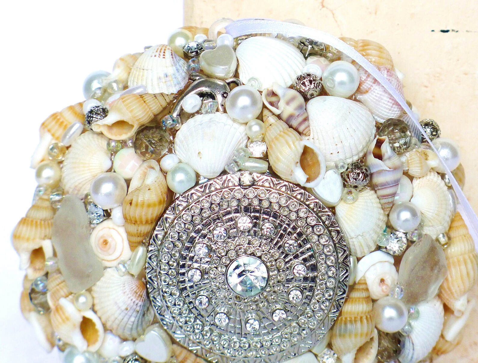 Sea Ornaments Shell Art Seaglass Decor Nautical - Etsy