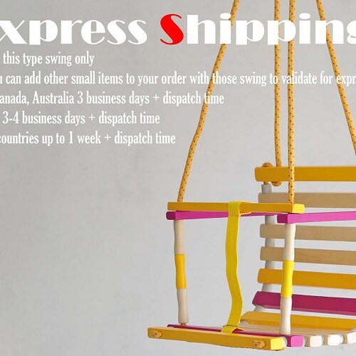 Personalized Wooden Handmade Swing Baby Swing Handmade Etsy New Zealand