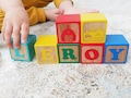 Letter Blocks Personalized, Alphabet Baby Name, Birth Info Wooden Blocks, Personalized Baptism Baby Gift, Baby gifts for birth product logo