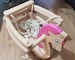 Wooden Handmade Horse Swing, Baby Swing, Handmade Children Toys Z301 