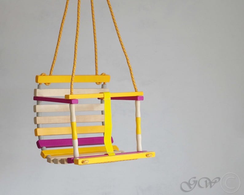 Personalized Wooden Handmade Swing Baby Swing Handmade Etsy