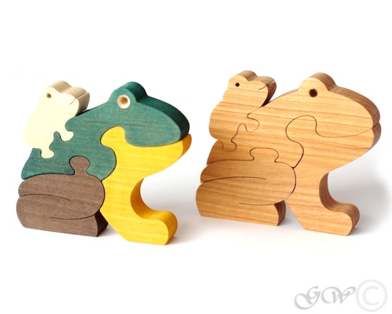 wooden animal puzzle