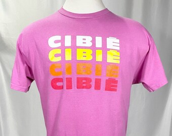 90s Cibié Shirt French Automotive Light Company Promotional T-shirt Vintage Single Stitch Car Logo Shirt - Size XL