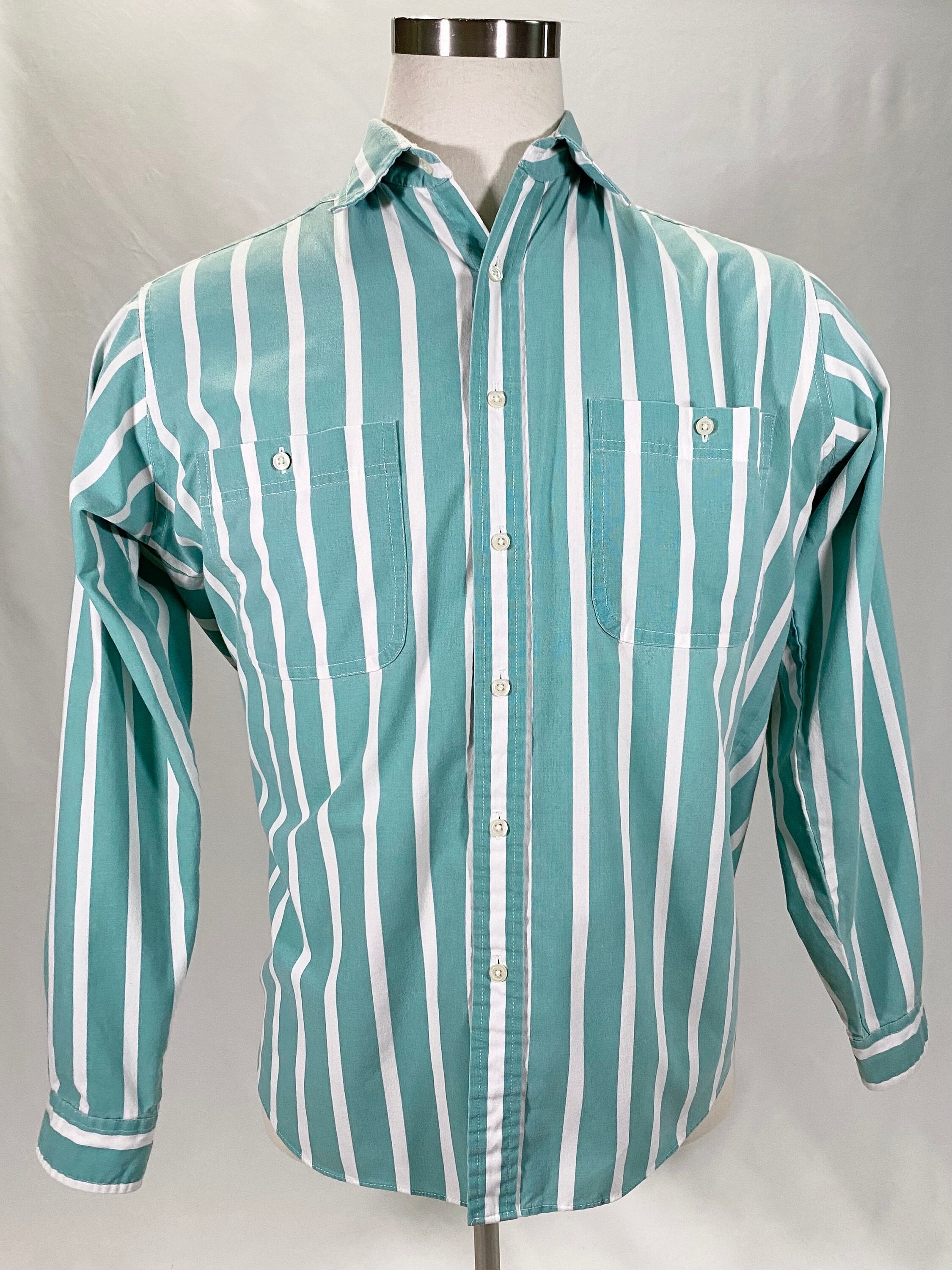 Striped Button Down - Etsy