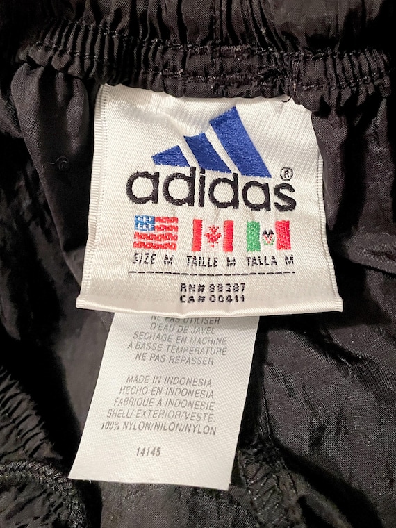 90s Adidas Track Pants With Pockets - Unisex Vintage Adidas