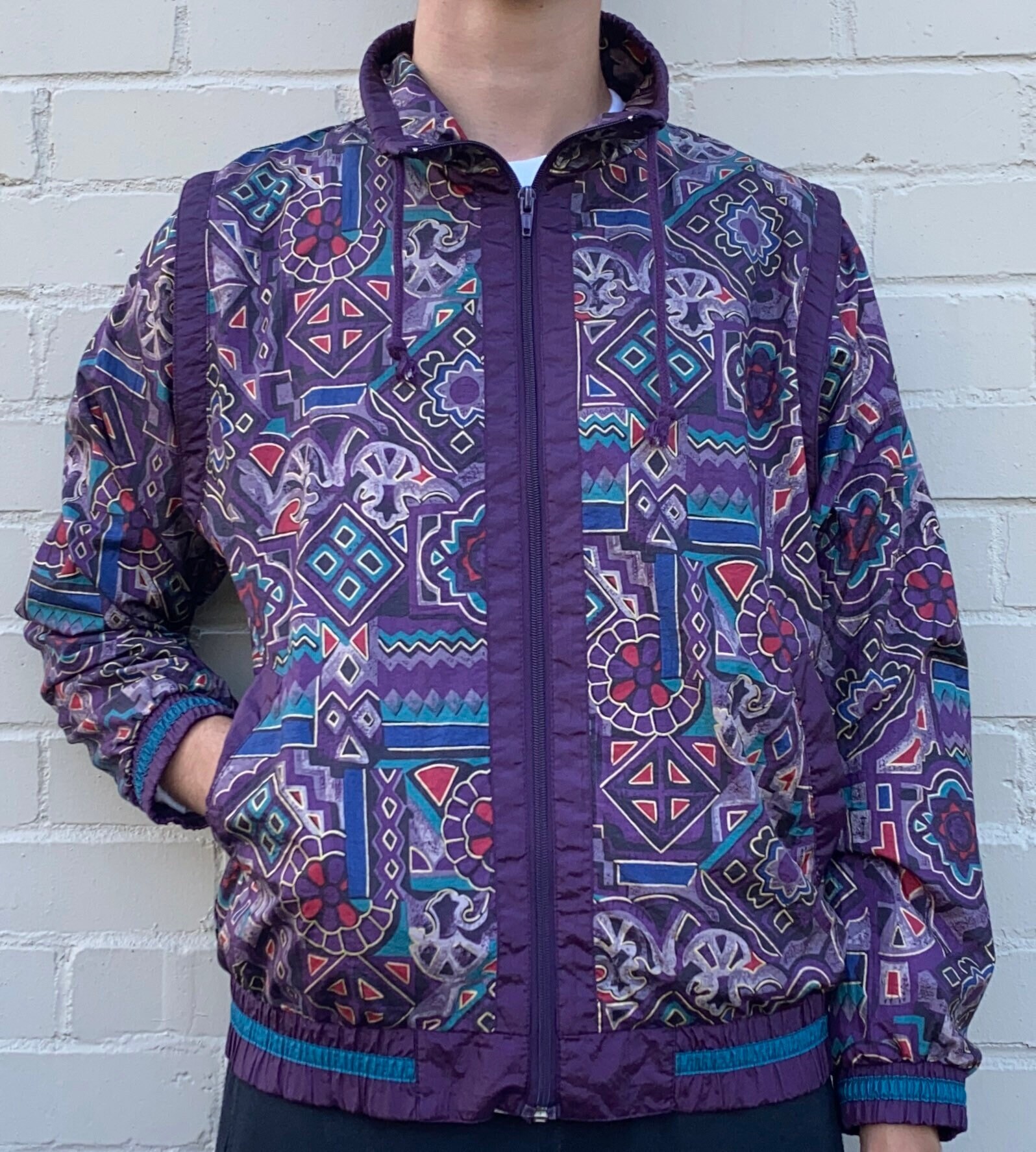 1980's Windbreaker - Etsy Singapore