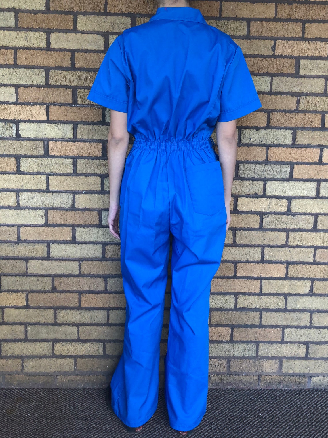 Vintage 80s Onepiece Workwear Jumpsuit Ambulance Paramedic Etsy