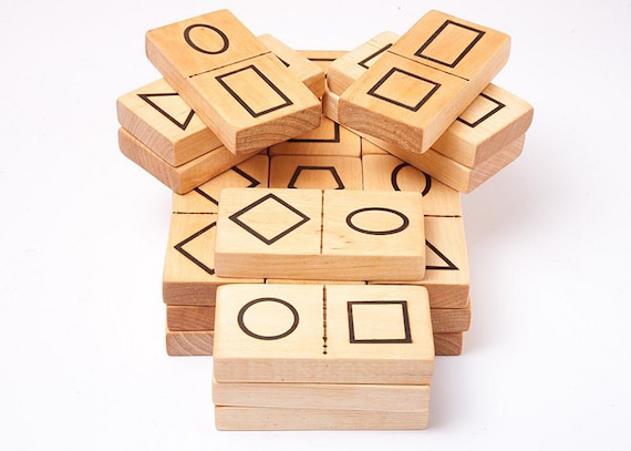 Creative Wooden Dominoe Blocks – TheToddly