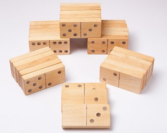 Wooden domino, eco friendly toy, kids wooden toys, math toy