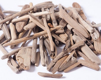 50 pezzi di legna da posta derivanti 1"-8", forniture artistiche, fornitura di legno, legni decorativi, artigianato da spiaggia, legni da posta derivanti fai-da-te, legno di mare,