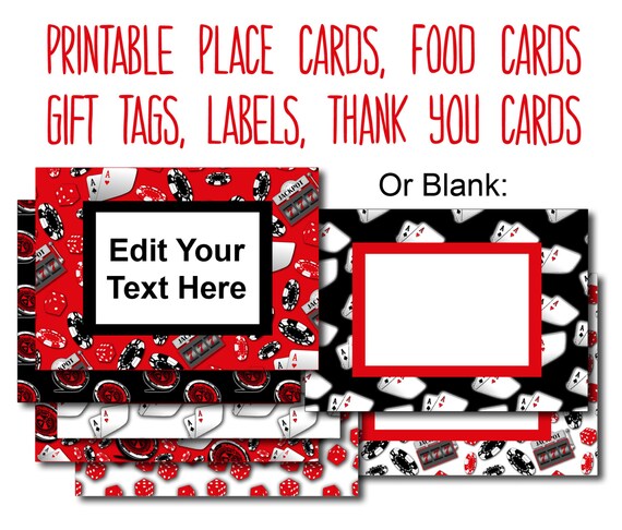 Casino Labels