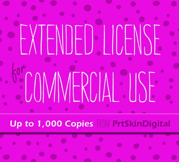 Extended License for Commercial Use for up to 1,000 Copies Il_570xn