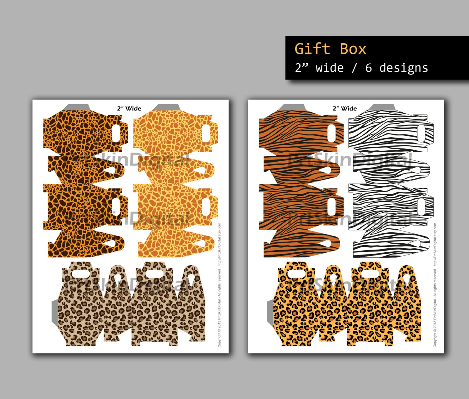 Safari bebé ducha favores Safari fiesta favores imprimible | Etsy