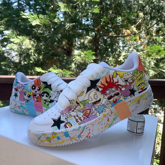 custom air force 1 rugrats