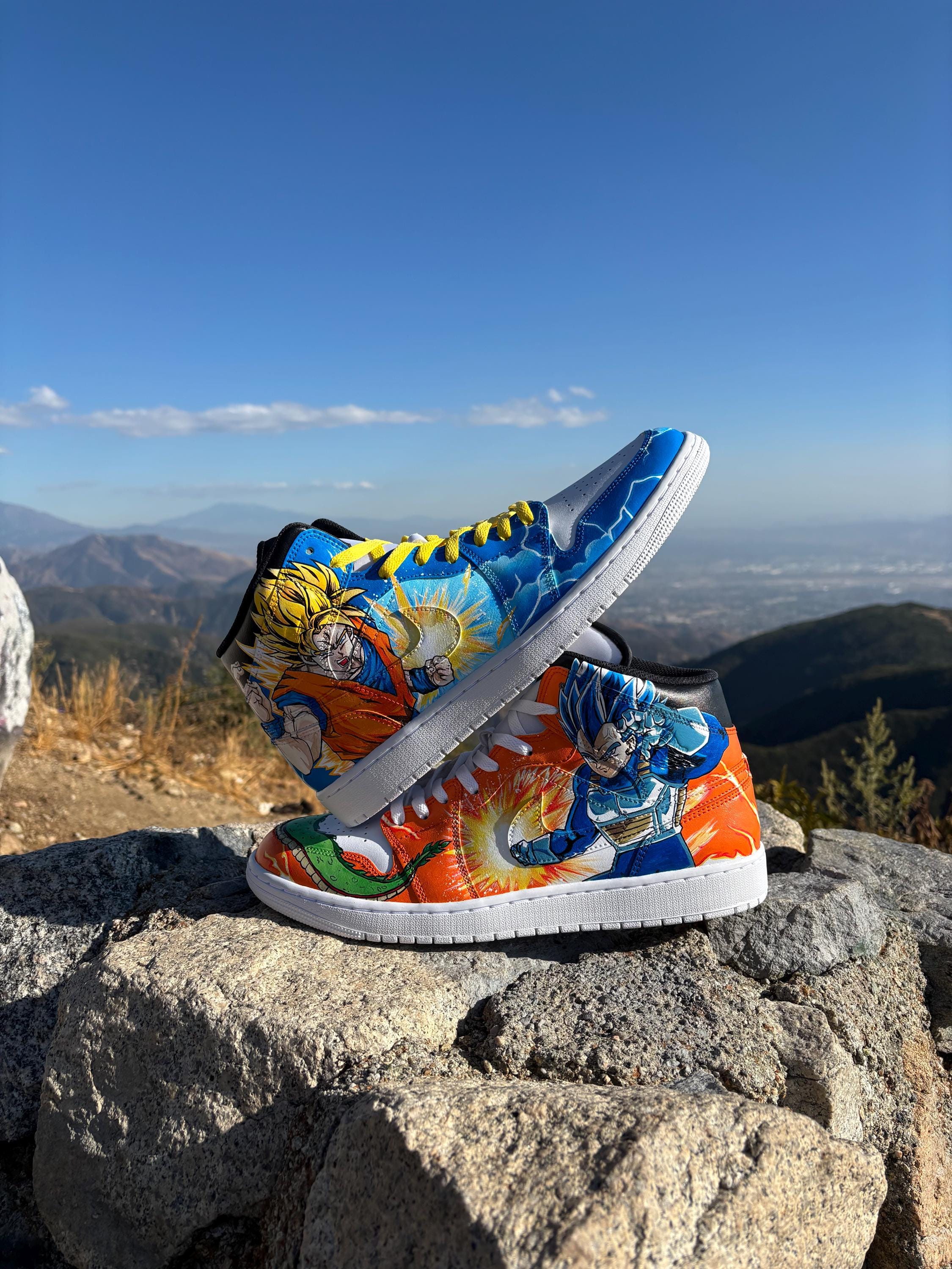 Anime Jordans – Dragonball Z Custom Painted Shoes Canada - Main Image