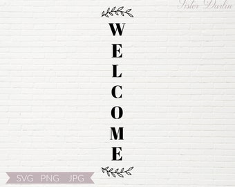 Download Vertical Welcome Svg Etsy