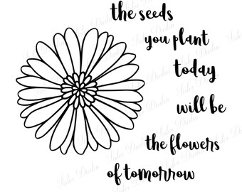 Download Flower Quote Svg Etsy PSD Mockup Templates