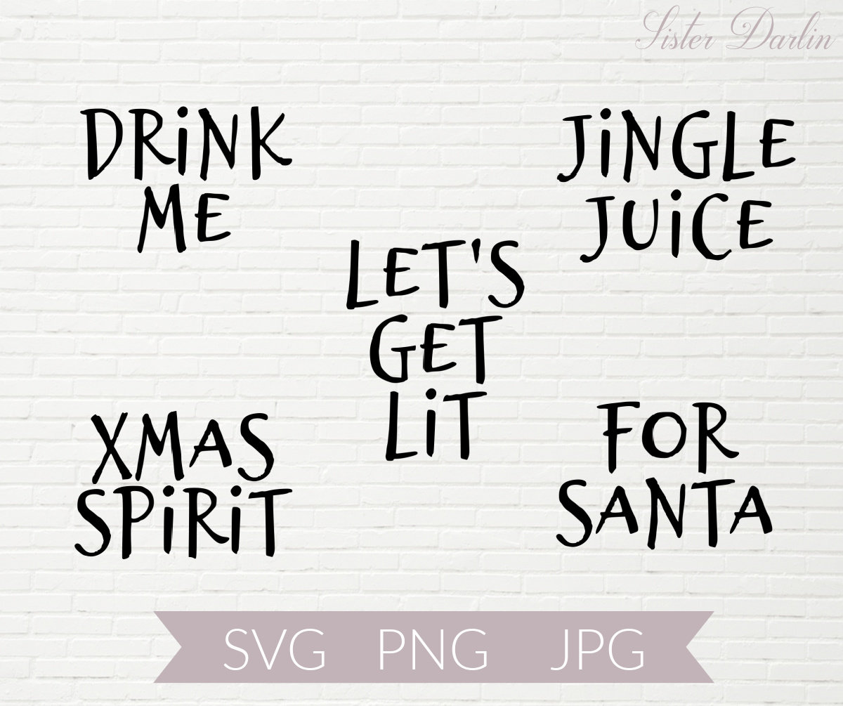 Booze Balls Svgs Christmas | Booze Ornament SVG | Christmas Svgs ...