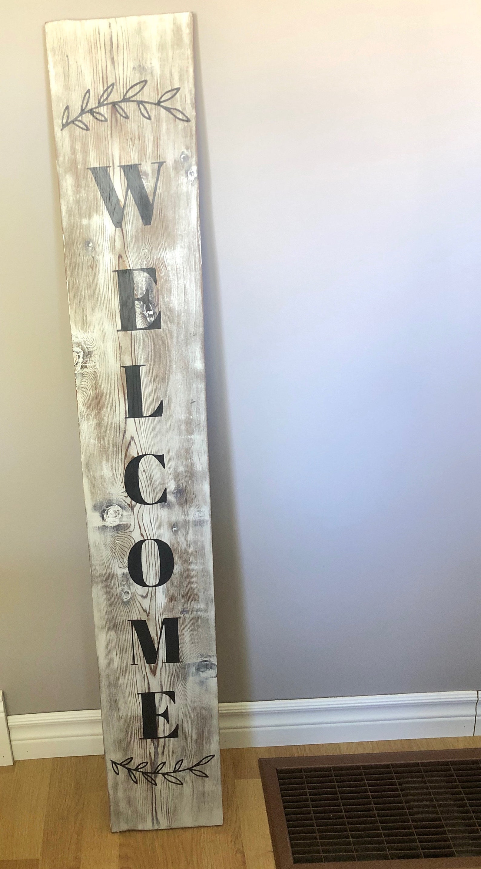 Welcome Sign SVG | Vertical Welcome Sign for Porch | Porch Welcome Sign ...