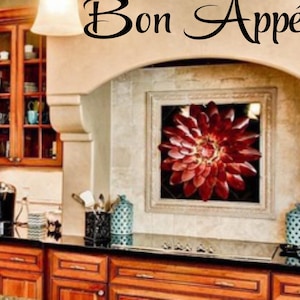 Bon Appetit Wall Decal, Vinyl Wall Stickers for Cooks, Kitchen Wall Stickers, Culinary Decor for Home Cooks Moms Foodies