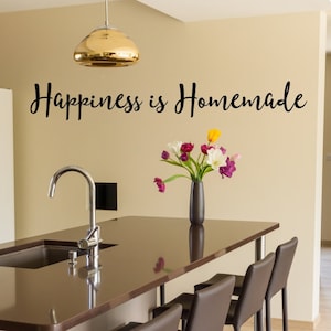 Kitchens Are Made For Families To Gather Kitchen Wall Decal Etsy