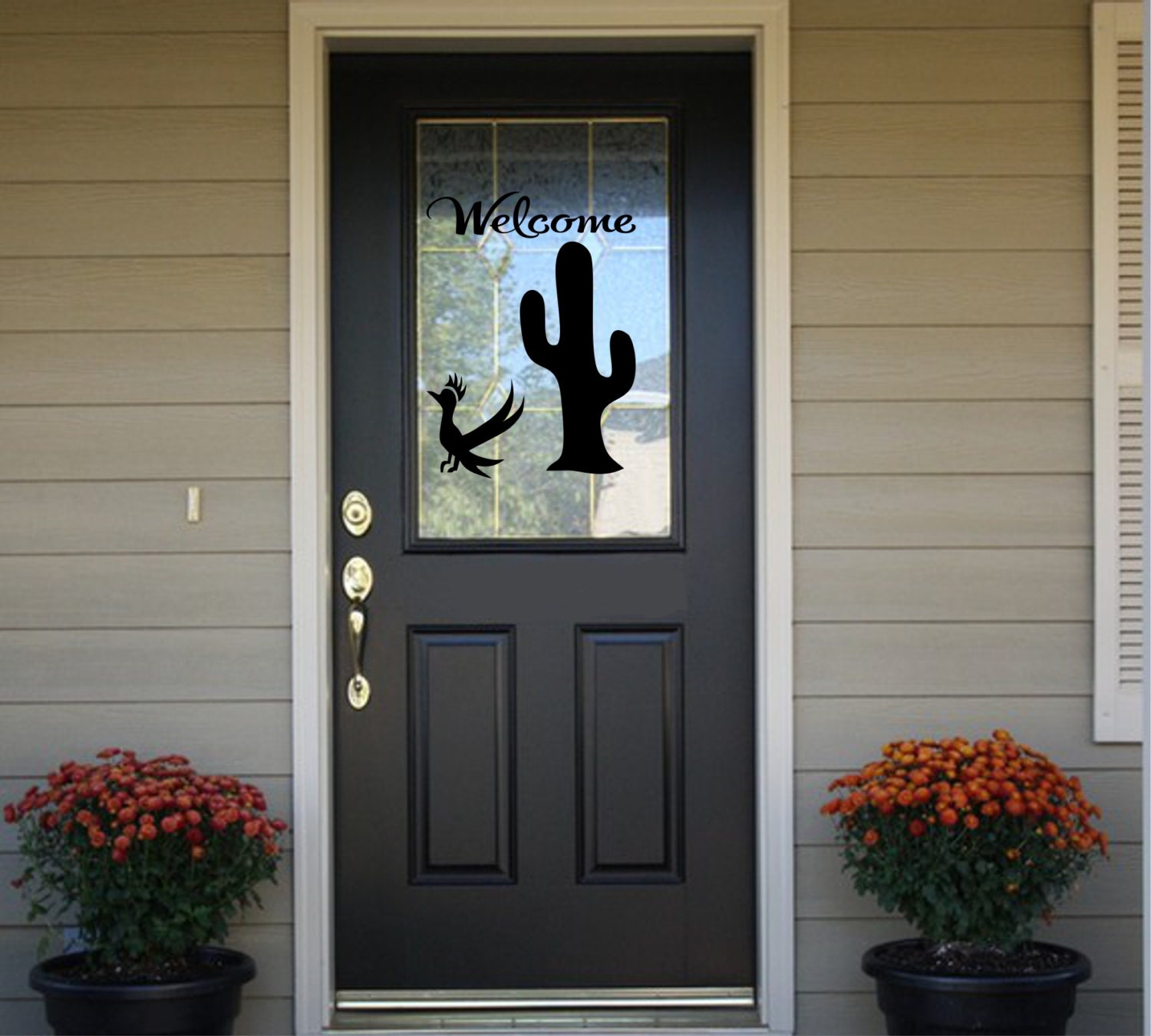 Welcome Decal For Door Front 1