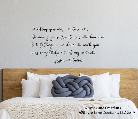 Love Quotes Wall Decal Bedroom Quotes Wall Decor Quotes For Bedroom Bedroom Wall Decal Bedroom Wall Sticker Bedroom Wall Decor