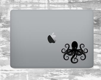 Mac Decal - Octopus Macbook Sticker - Octopus Laptop Decal - Octopus Sticker - Octopus Decal - Laptop Decal - Octopus Computer Decal