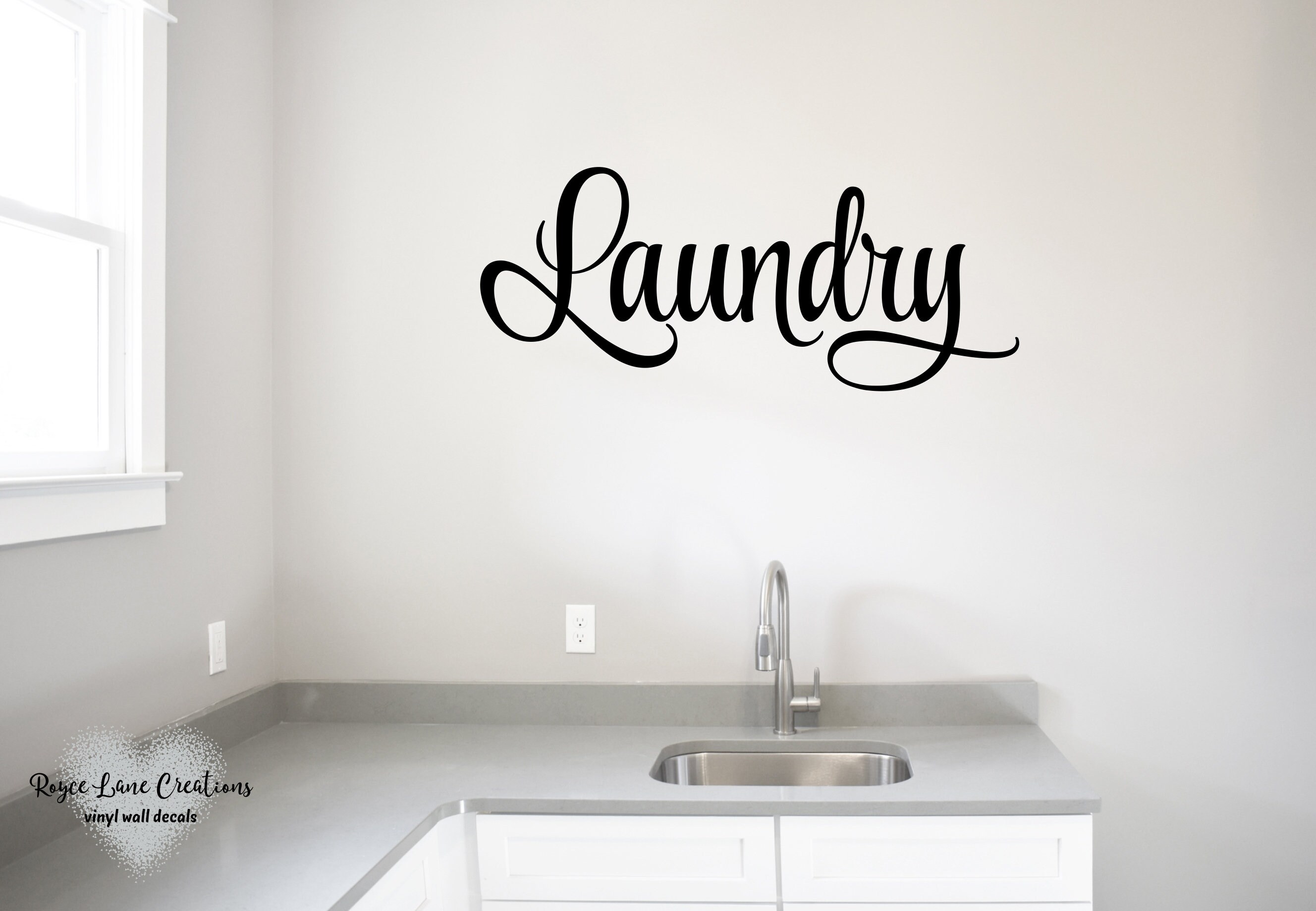 Wäsche tür aufkleber 1 Wäscheschild Wäscheschild | Etsy