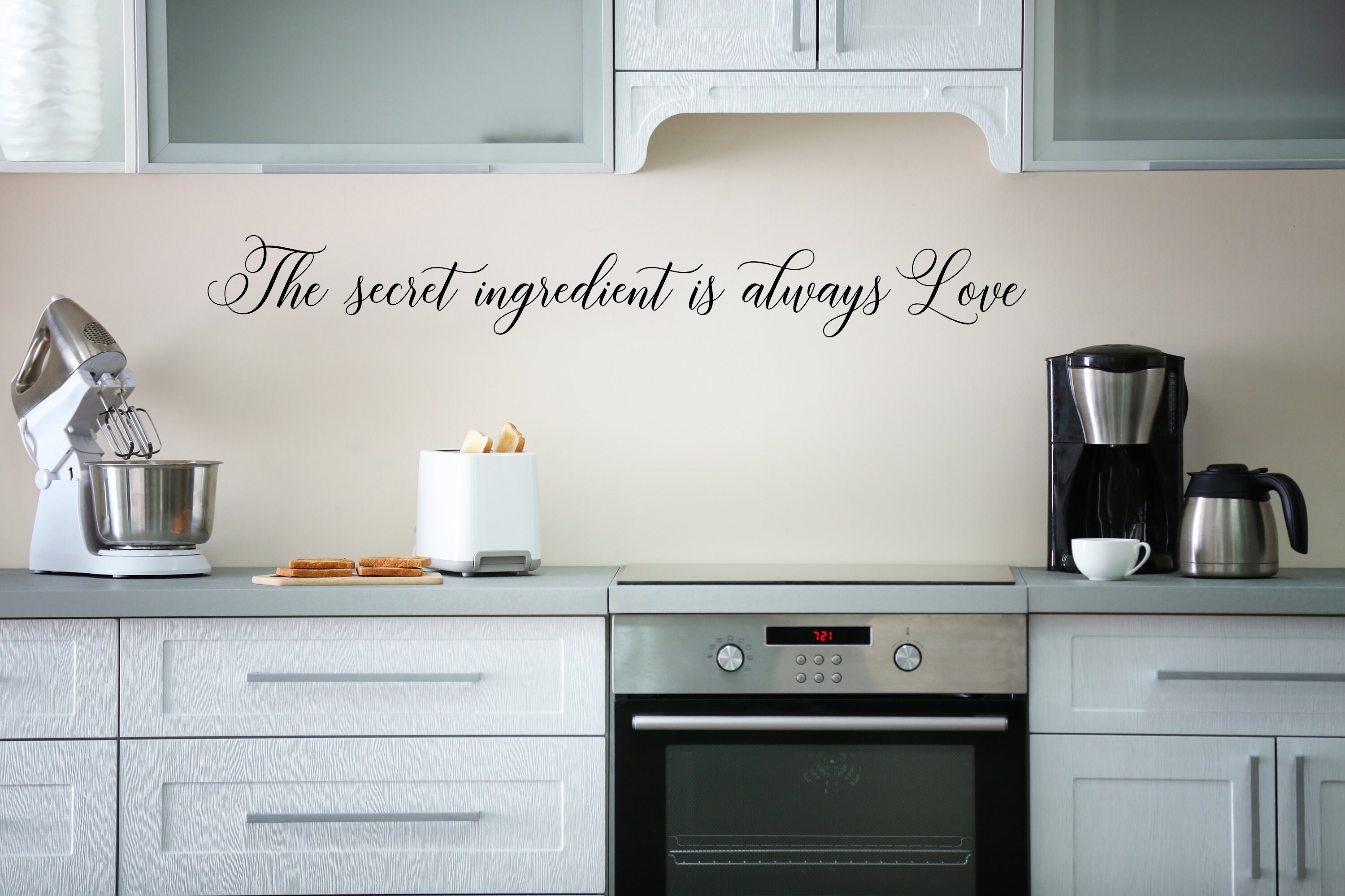 The Secret Ingredient is Always Love Decal /kitchen | Etsy