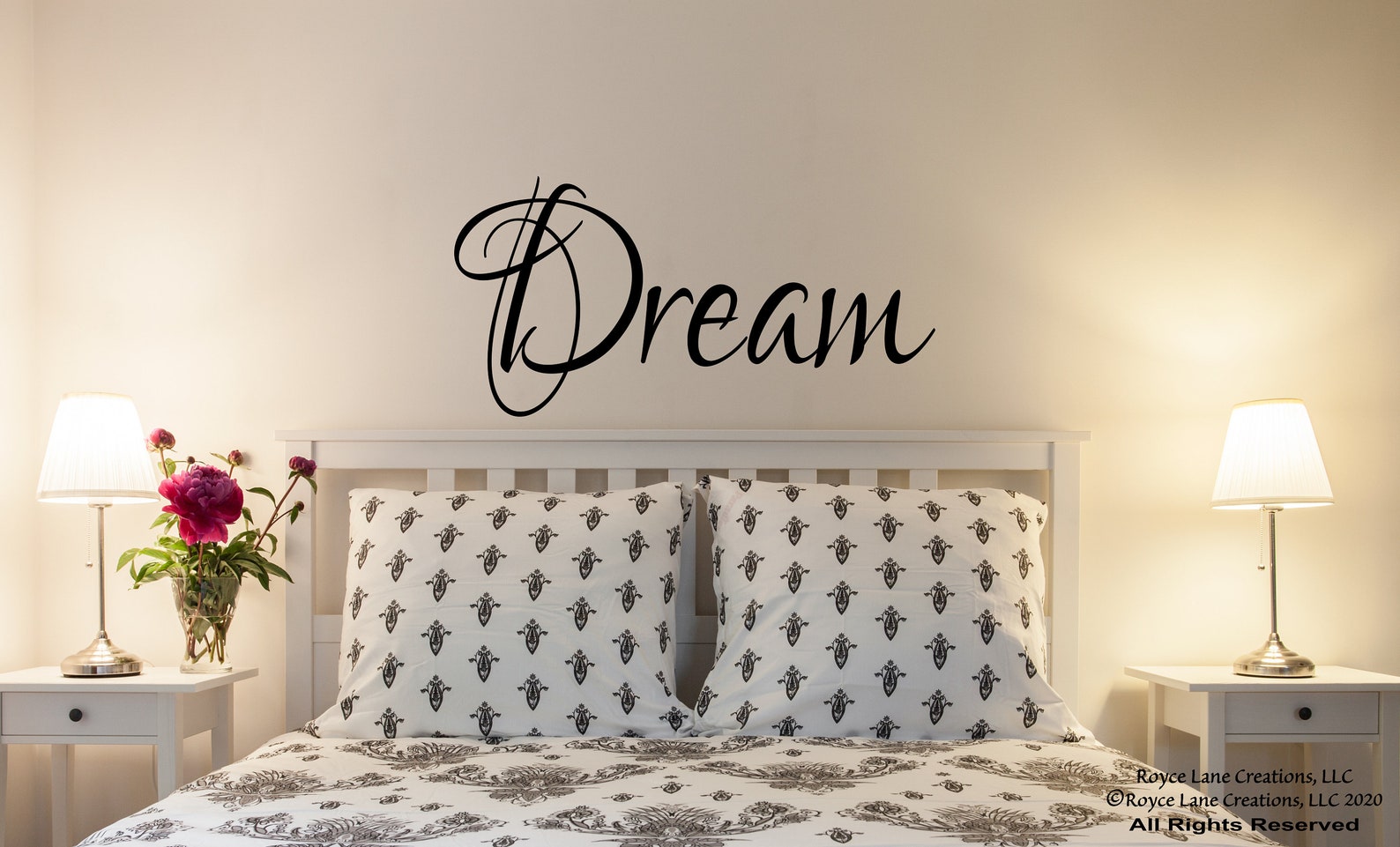 Bedroom Decal Dream Wall Decal Dream Decal Dream Sign Etsy UK