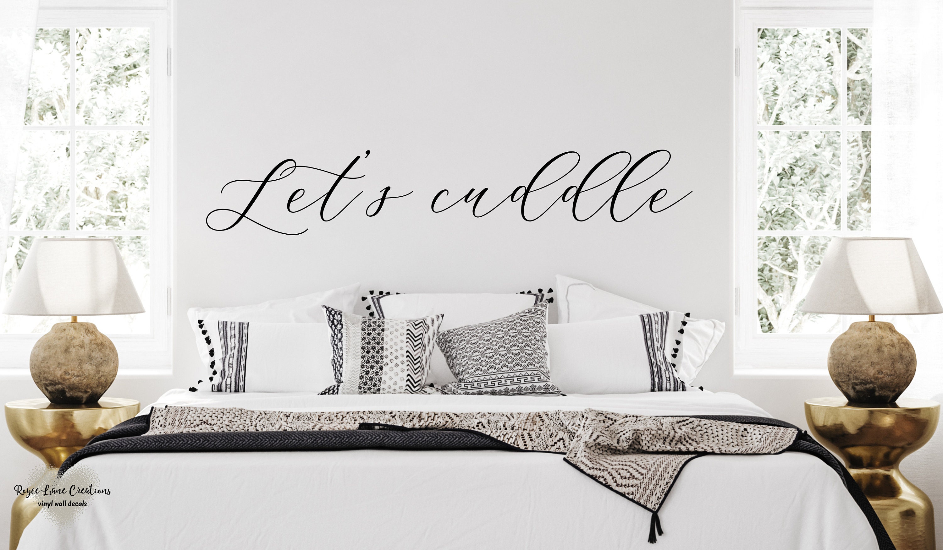 Bedroom Wall Decal Etsy