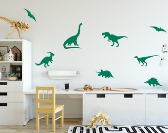 Dinosaur Decals for Boys Room, Dinosaur Decals for Wall, Dinosaur Decor for Boys Room, Dinosaur Wall Decal, Little Boy Gifts