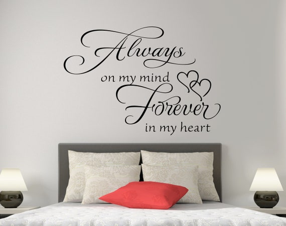 Be Inspired by our wall quote /"Dream as you live forever..vinyl cut wall sticker