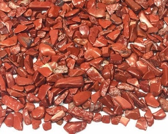 Crystal Chips Red Jasper 250 grams