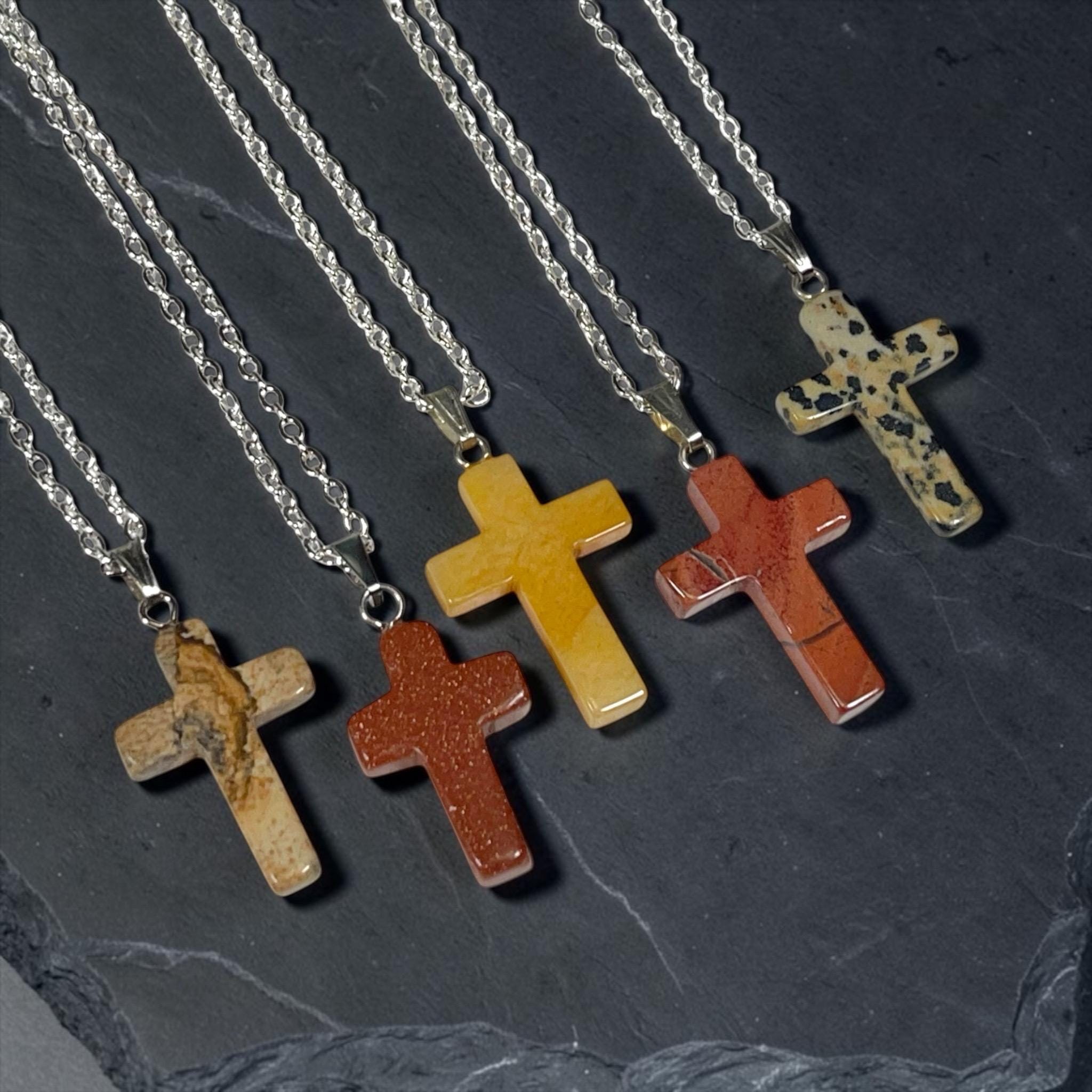 Gemstone Cross - Etsy