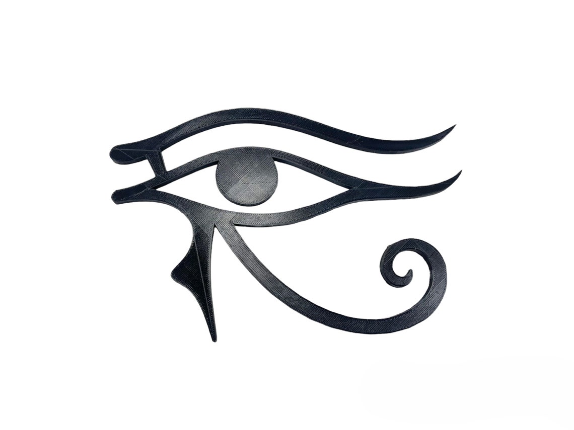Eye of Rah Symbol Eye of Horus 2D Wall Art 3D Printed DIY Etsy UK
